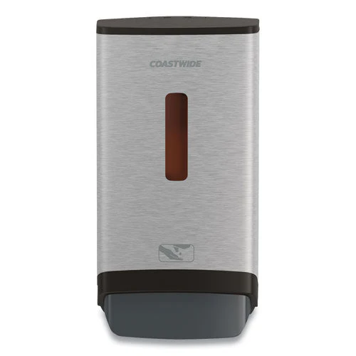 J Series Manual Hand Soap Dispenser, 1,200 Ml, 6.02 X 4.01 X 11.59, Black/metallic - Image 1