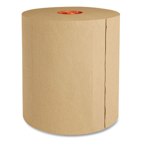 J-series Hardwound Paper Towels, 1-ply, 8 X 800 Ft, Natural Kraft, 6 Rolls/carton - Image 2