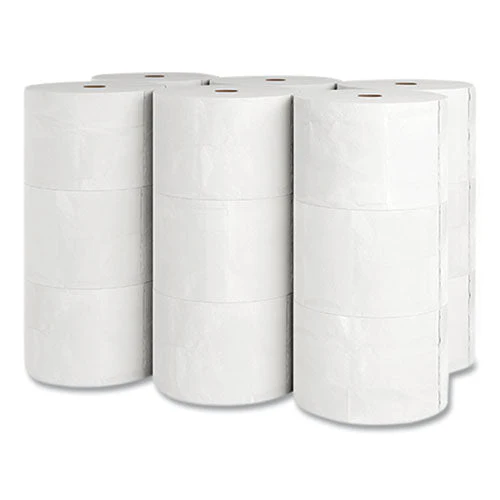 J-series 2-ply Small Core Bath Tissue, Septic Safe, White, 1,500 Sheets/roll, 18 Rolls/carton - Image 2
