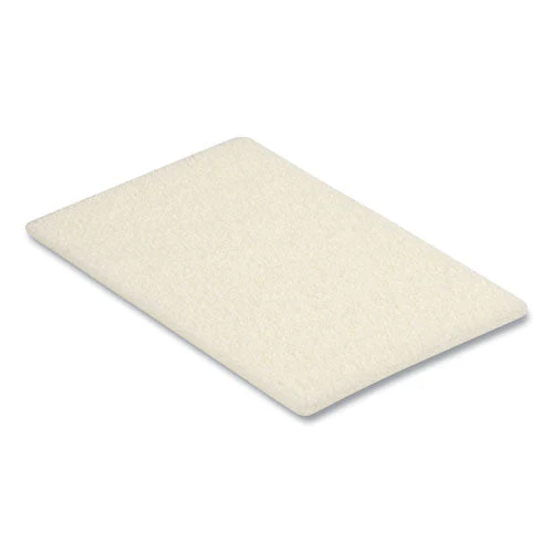 Light Duty Scouring Pads, White, 60/pack - Image 3