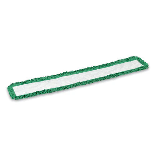 Looped-end Dust Mop Head, Microfiber, 48 X 5, Green - Image 2