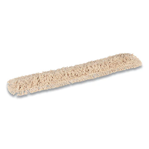 Cut-end Dust Mop Head, Cotton, 48 X 5, White - Image 2