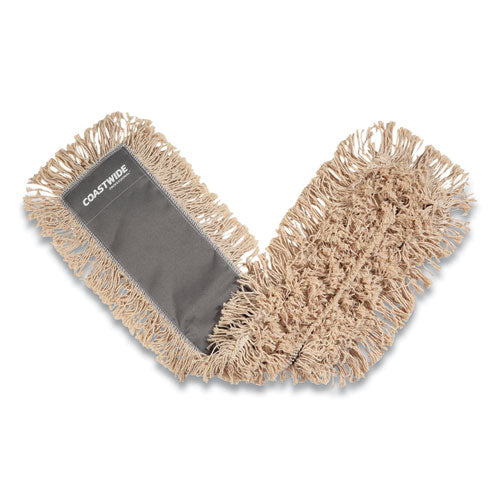 Cut-end Dust Mop Head, Cotton, 36 X 5, White - Image 1