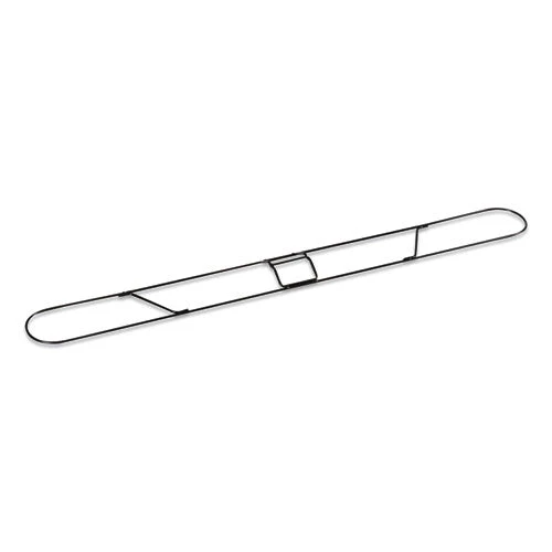 Dust Mop Frame, 48" X 5", Steel Wire, Black - Image 1