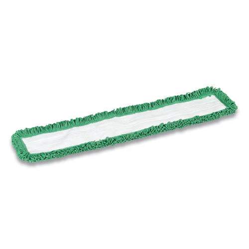 Looped-end Dust Mop Head, Microfiber, 36 X 5, Green - Image 2