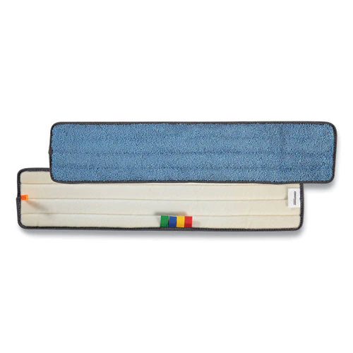 Microfiber Wet Mop Pad, 5 X 24, Blue - Image 1