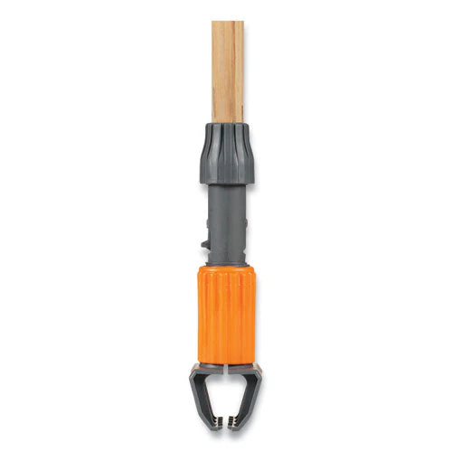 Clamp Style Wet-mop Handle, Wood, 60" Handle, Natural - Image 1