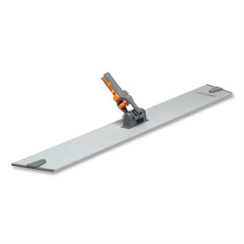 Wet/dry Microfiber Mop Frame, 22" X 3.15", Aluminum/plastic, Gray/orange - Image 1