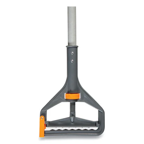 Clamp Style Wet-mop Handle, Fiberglass, 60" Handle, Gray - Image 2