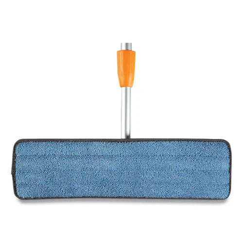 Microfiber Wet Mop Pad, 5 X 18, Blue - Image 2