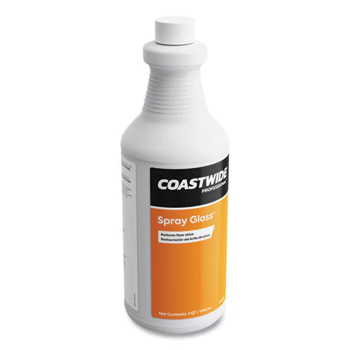 Spray Gloss Floor Finish And Sealer, Peach Scent, 0.95 L Bottle, 6/carton - Image 2