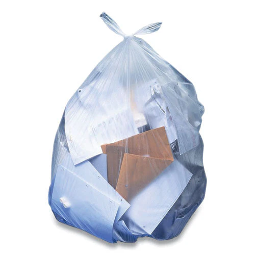 High-density Can Liners, 30 Gal, 14 Mic, 30.5" X 43", Blue, 25 Bags/roll, 10 Rolls/carton - Image 3