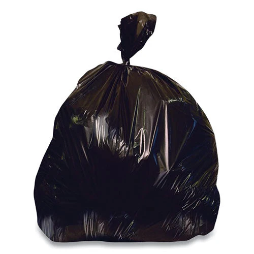 Linear Low-density Can Liners, 16 Gal, 1 Mil, 24" X 31", Black, 250/carton - Image 3