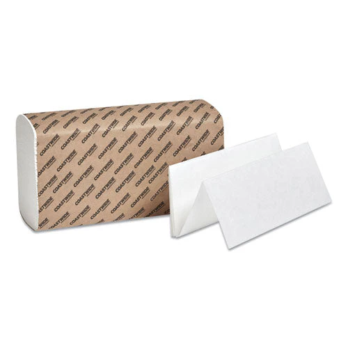 Multi-fold Paper Towels, 1-ply, 9.5 X 9.25, White, 250 Sheets/pack, 16 Packs/carton - Image 1