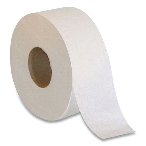2-ply Jumbo Toilet Paper, Septic Safe, White, 3.5″ X 1,000 Ft, 12 Rolls/carton