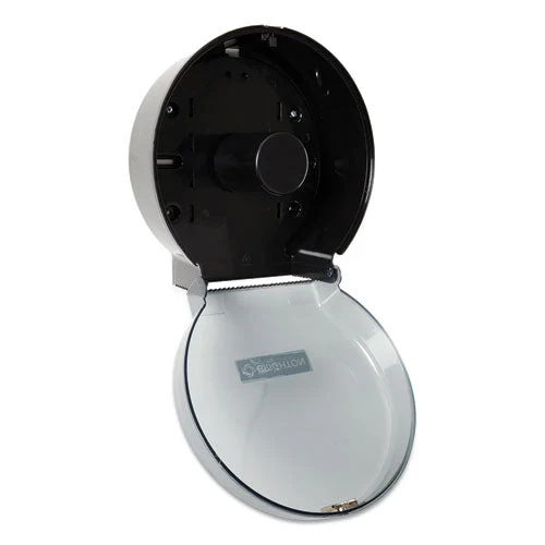 Jumbo Roll Toilet Paper Dispenser, 11.88 X 5.13 X 11, Translucent Smoke - Image 2