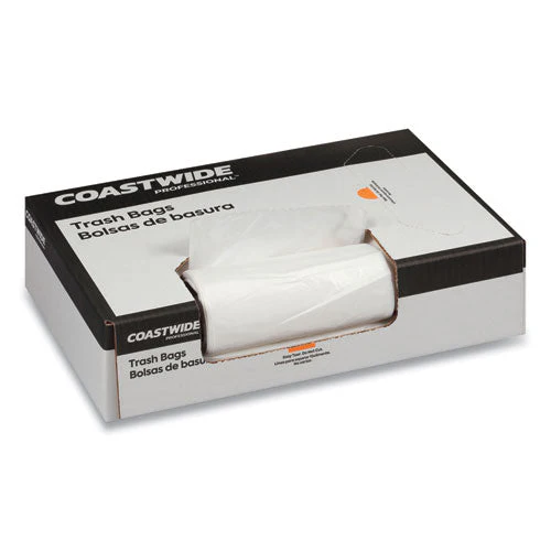 Accufit Linear Low-density Can Liners, 32 Gal, 0.9 Mil, 33" X 44", Clear, 20 Bags/roll, 5 Rolls/carton - Image 2