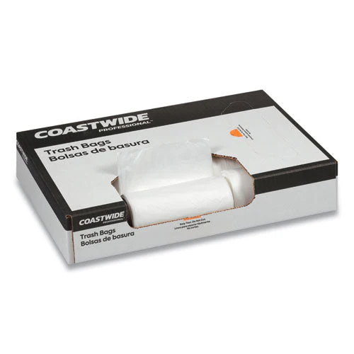 Accufit Linear Low-density Can Liners, 44 Gal, 1.3 Mil, 37" X 50", Clear, 20 Bags/roll, 5 Rolls/carton - Image 2
