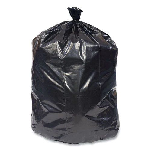 Accufit Linear Low-density Can Liners, 44 Gal, 1.3 Mil, 37" X 50", Black, 20 Bags/roll, 5 Rolls/carton - Image 2