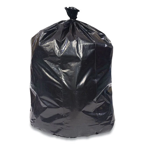 Accufit Linear Low-density Can Liners, 32 Gal, 0.9 Mil, 33" X 44", Black, 20 Bags/roll, 5 Rolls/carton - Image 2