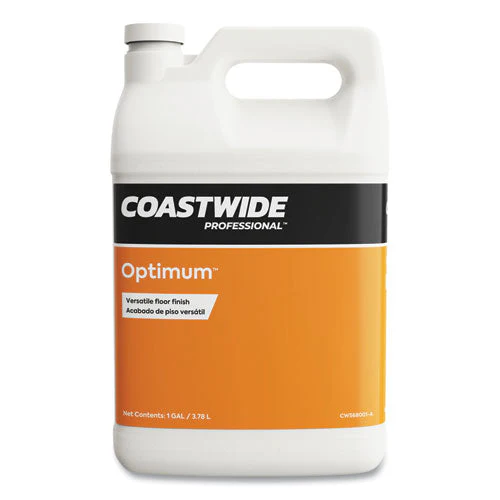 Optimum Floor Finish, Unscented, 3.78 L, 4/carton - Image 1