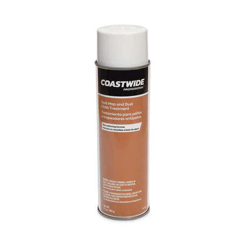 Floor Dust Mop And Dust Cloth Treatment, Lemon Scent, 17 Oz Aerosol Can, 6/carton - Image 1