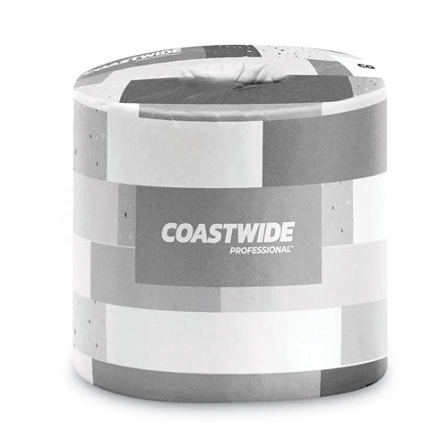 2-ply Standard Toilet Paper, Septic Safe, White, 400 Sheets/roll, 24 Rolls/carton - Image 2