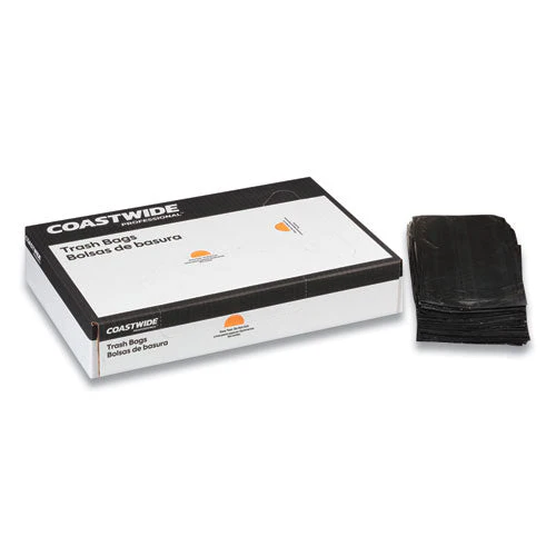 Linear Low-density Can Liners, 30 Gal, 0.45 Mil, 30" X 36", Black, 250/carton - Image 2