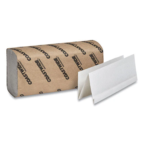 Recycled Multi-fold Paper Towels, 1-ply, 9.5 X 9.25, White, 250 Sheets/pack, 16 Packs/carton - Image 1