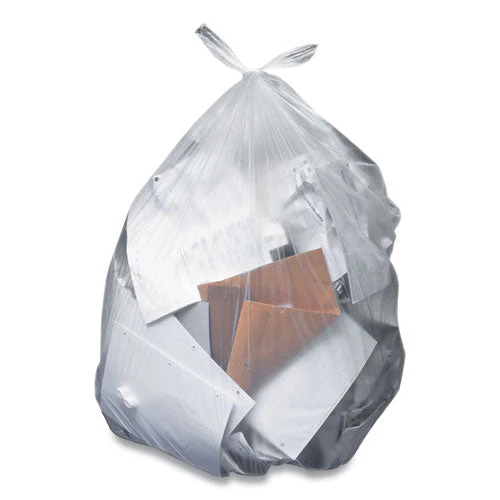Linear Low-density Can Liners, 16 Gal, 0.35 Mil, 24" X 32", Clear, 1000/carton - Image 2