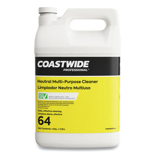 Neutral Multi-purpose Cleaner 64 Eco-id Concentrate, Citrus Scent, 1 Gal Bottle, 4/carton - Image 1