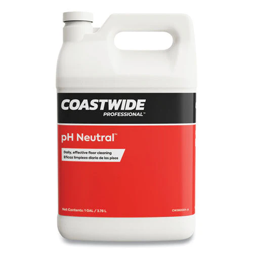 Ph Neutral Daily Floor Cleaner Concentrate, Strawberry Scent, 1 Gal Bottle, 4/carton - Image 1