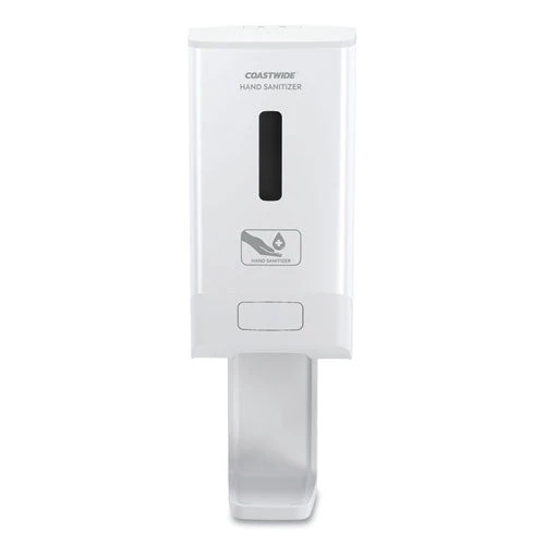 J-series Automatic Wall-mounted Hand Sanitizer Dispenser, 1,200 Ml, 6.62 X 4.12 X 13.87, White - Image 1