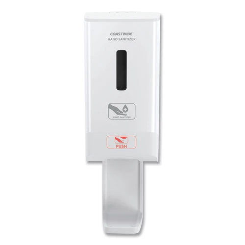 J-series Automatic Wall-mounted Hand Sanitizer Dispenser, 1,200 Ml, 6.62 X 4.12 X 13.87, White - Image 2