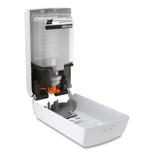 J-series Wall-mounted Manual Hand Sanitizer Dispenser, 1,200 Ml, 6.12 X 4.11 X 11.5, White - Image 3