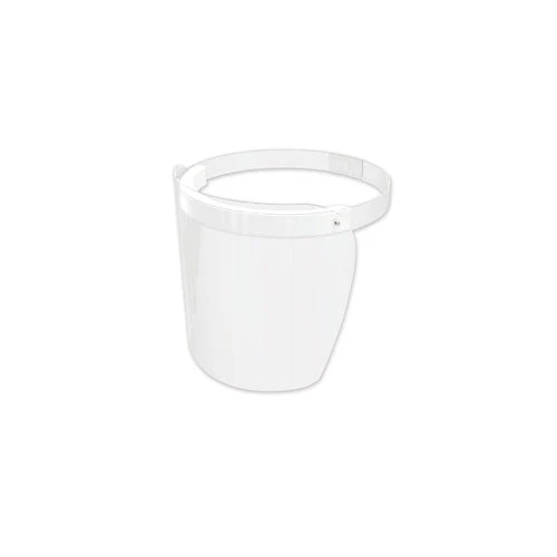 Disposable Face Shield, 13 X 10, Clear, 100/carton - Image 1