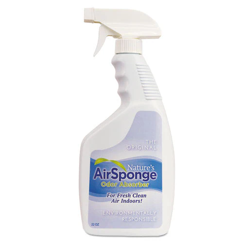 Sponge Odor Absorber Spray, Fragrance Free, 22 Oz Spray Bottle, 12/carton - Image 1