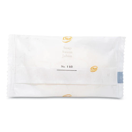 Amenities Deodorant Soap, Pleasant Scent, # 1 1/2 Individually Wrapped Bar, 500/carton - Image 3