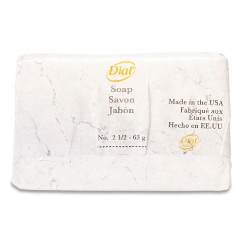 Amenities Deodorant Soap, Pleasant Scent, # 2 1/2 Individually Wrapped Bar, 200/carton - Image 2