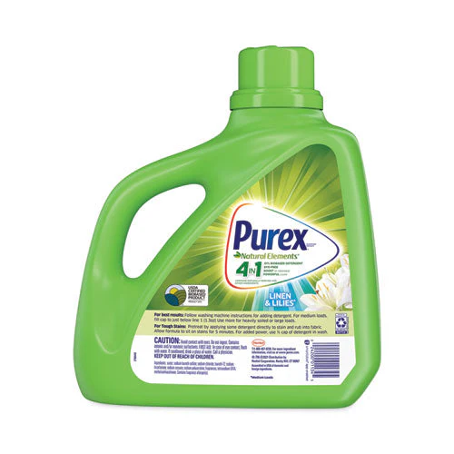 Ultra Natural Elements He Liquid Detergent, Linen And Lilies, 150 Oz Bottle, 4/carton - Image 3
