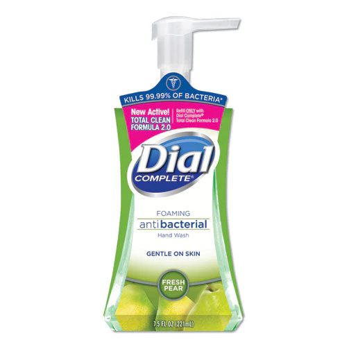 Antibacterial Foaming Hand Wash, Fresh Pear, 7.5 Oz Pump Bottle - Image 1