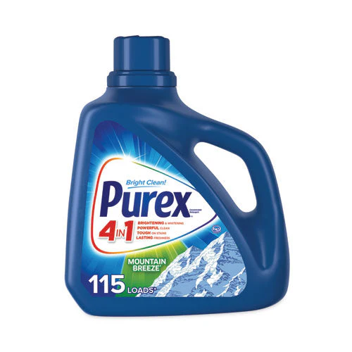 Liquid Laundry Detergent, Mountain Breeze, 150 Oz Bottle, 4/carton - Image 1