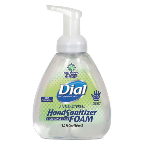Antibacterial Foam Hand Sanitizer, 15.2 Oz Pump Bottle, Fragrance-free - Image 1