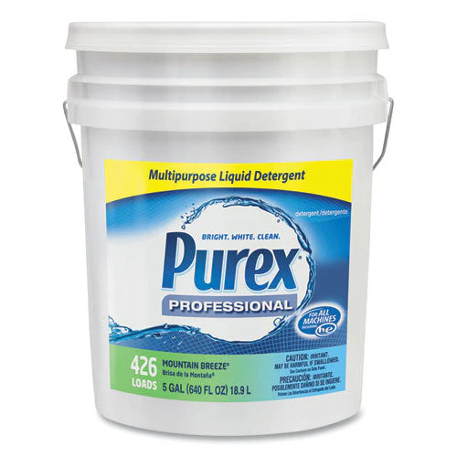 Liquid Laundry Detergent, Mountain Breeze, 5 Gal. Pail - Image 1