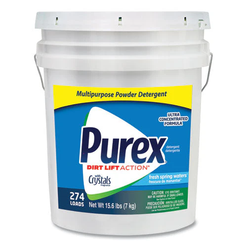 Dry Detergent, Fresh Spring Waters, Powder, 15.6 Lb. Pail G Waters - Image 1
