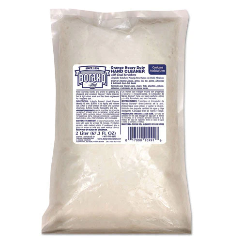 Orange Heavy Duty Hand Cleaner, 2 L Refill Bag - Image 1