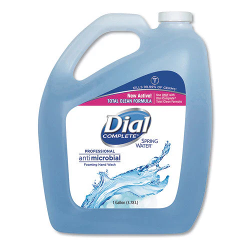 Antibacterial Foaming Hand Wash, Spring Water, 1 Gal, 4/carton - Image 1