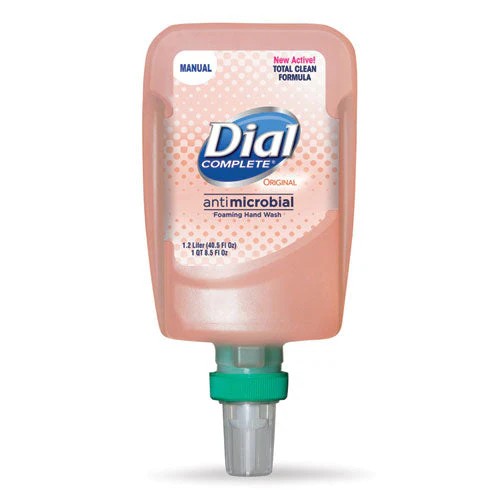 Antibacterial Foaming Hand Wash Refill For Fit Manual Dispenser, Original, 1.2 L - Image 1