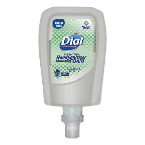 Antibacterial Foaming Hand Sanitizer Refill For Fit Touch Free Dispenser, 1 L Bottle, Fragrance-free, 3/carton - Image 1