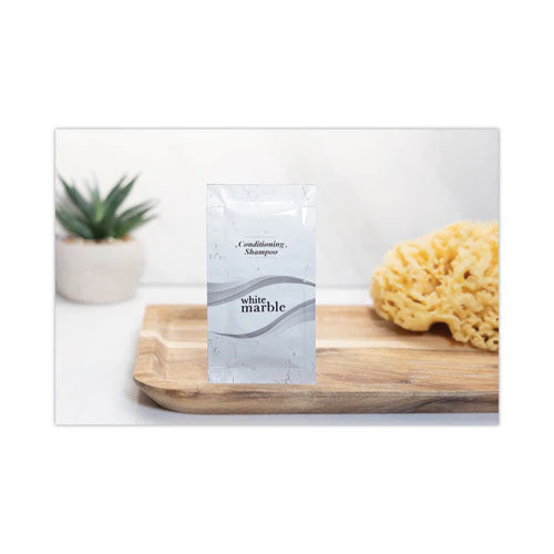 Shampoo/conditioner, Clean Scent, 0.25 Oz Packet, 500/carton - Image 2